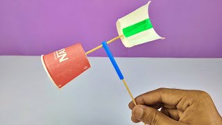 How to make easy anemometer | School science projects