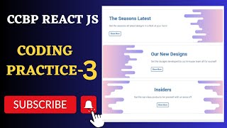 Reusable Banners | Coding Practice 3 | REACT JS | NxtWave | CCBP 4.0