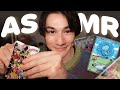 Pokémon Card ASMR to help you sleep {crinkle sounds, card shuffling, whispering}