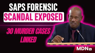SAPS FORENSIC CAPTAIN IN COURT AFTER MADLANGA COMMISSION PROBE | 30 MURDER CASES LINKED