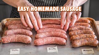 How To Make Your Own Sausage