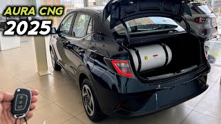 New Hyundai Aura S CNG || Aura 2025