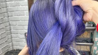 ពណ៌ពេញនិយម ទឹកប៊ិច  #haircoloring #haircolors #summerhair #haircolouring #hairtransformation