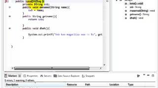 Java Programming Tutorial 17 - Constructors