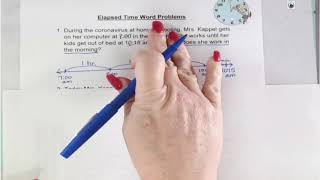 Elapsed Time Word Problems (Abridged)