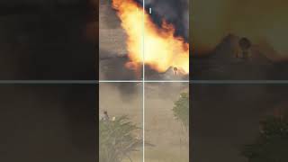 Destruction of Russian Supply Lines by Ukrainian Ambush - Arma 3