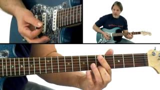 Blues Guitar Lesson - #1 Raking Into the 1 - Brad Carlton