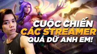 Trận đấu đáng nhớ với các Streamer | Quá dữ anh em !!!