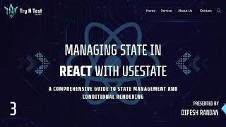 React JS Lecture 3 (useState and Conditional Rendering) - The Front-End Frontier