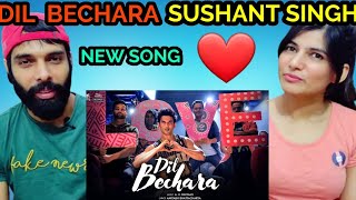 Dil Bechara – Title Track | Sushant Singh Rajput | Sanjana Sanghi | A.R. Rahman | Reaction video