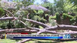 One week later: McComb neighbors continue cleanup efforts after tornado