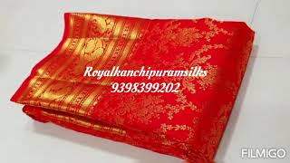 @exclusive Kanchipuram bridal silk sarees #royalkanchipuramsilks  #ukindians #canadaindians #pattu❤️