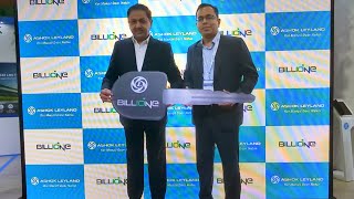 Ashok Leyland Hands Over 14T BOSS EV To Billion E-Mobility