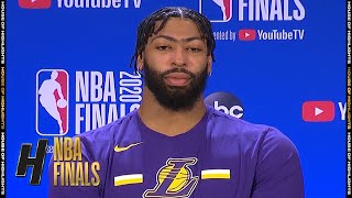 Anthony Davis Full Interview - Game 2 Preview | Lakers vs Heat | 2020 NBA Finals