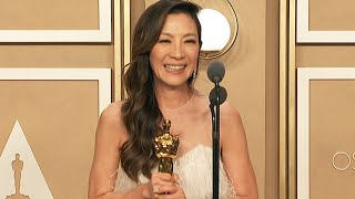 Oscars 2023: Michelle Yeoh’s Full Backstage Interview
