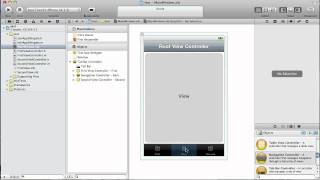 iPhone Development - Add a navigation Controller to a Tab in Xcode 4