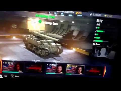 Unlocking the USA Tier VII M12 Artillery Tank on World of Tans Xbox 360 Edition on 5/1/15 Unlocking the USA Tier VII M12 Artillery Tank on World of Tans Xbox 360 Edition on 5/1/15