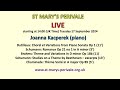 St Mary's Perivale LIVE :  Joanna Kacperek (piano)