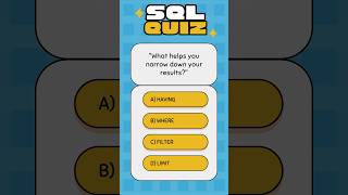 #sqltutorial #sql #mysql #quiz #oracle #sqlquiz # oraclequiz