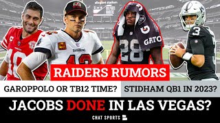 Josh Jacobs DONE In Vegas? Raiders Rumors After Chiefs On Tom Brady, Davante Adams, Jarrett Stidham