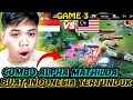 SUKAR DIPERCAYA INDONESIA TERBANTAI DAN GAGAL LOLOS FINAL !! INDONESIA VS MALAYSIA GAME 3 IESF WEC