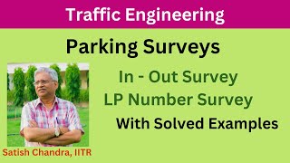 Parking survey, Different methods of conducting parking survey, Traffic filed surveys