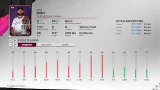 【MLBTheShow24Stats/メジャーリーグ選手能力】Rockies3A 59 Jake Bird ロッキーズ3A ジェイク・バード選手