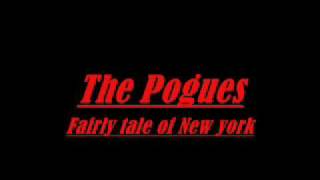 ♫ The Pogues Fairy tale of new York (Lyrics)