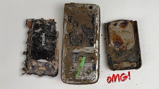 Restoring 15-Year-old phone, Restore Old Nokia N73, Restoration Destroyed Phone