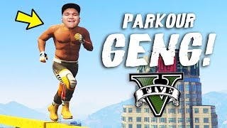 PARKOUR DULU GENG! - GTA 5 Online (Malaysia) w/ TeamFire & Fabulouss Army