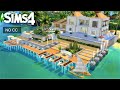 Tropical Resort | NO CC | Sims 4 stop motion build【シムズ４建築】