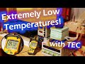 EXTREMELY LOW TEMPERATURES! - Using TECs