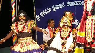 ರಕ್ಕಸ ಪಡೆಯ ಎಂಟ್ರಿ ಝಲಕ್ ||Bhagavthi Mahathme||Yakshagana 2021||Bhagavthi Mela||ಭಗವತಿ ಮಹಾತ್ಮೆ