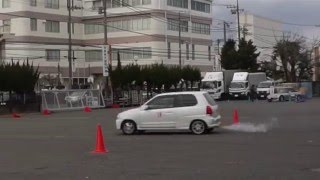 平塚青果市場 ジムカーナ練習会 アルト 20160131