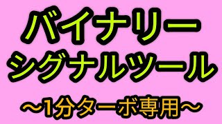 【1分ターボ専用】バイナリーオプションシグナルツール