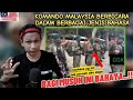 BAGI MUSUH INI BAHAYA || KOMANDO MALAYSIA🇲🇾 BERBICARA DALAM BERBAGAI BAHASA