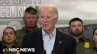 Biden invites Trump to work together on bipartisan border security bill