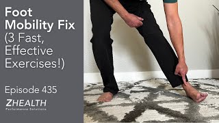 Foot Mobility Fix (3 Fast, Effective Exercises!)