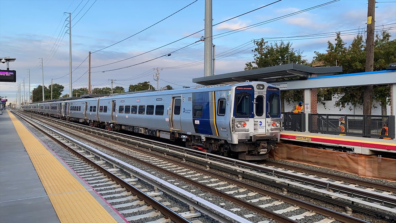 MTA Long Island Rail Road Kawasaki M9 Multiple Unit Trains On The Main ...