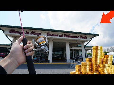 Fishing at a Casino!! (kicked out?) Fishing at a Casino!! (kicked out?)