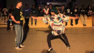 YOSHIE vs GUCCHON FINAL FREESTYLE / SDCJ 2015 STREET DANCE CAMP JAPAN