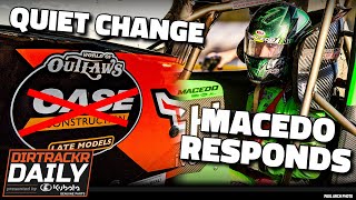 A change coming for the Outlaws, Carson Macedo addresses recent crashes