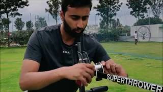 Changing Line, Length, Speed, Swing \u0026 Angles | Freebowler Superthrower Cricket Bowling Machine