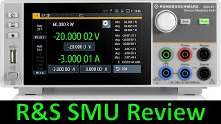 TSP #211 - Rohde & Schwarz NGU401 500kS/s Source Measure Unit Review, Teardown & Experiments