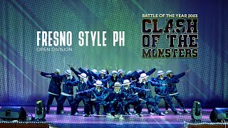 BOTY PH | CLASH OF THE MONSTERS | OPEN DIVISION CHAMPION - FRESNO*STYLE PH