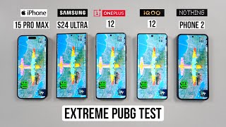 iPhone 15 Pro Max, Samsung S24 Ultra, OnePlus 12, iQOO 12, Nothing Phone 2 Extre
