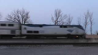 Amtrak 120 East in Gary, IN 4/3/21