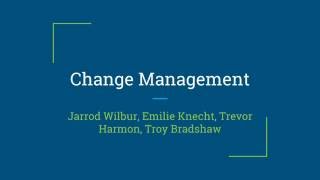 ITIL - Change Management