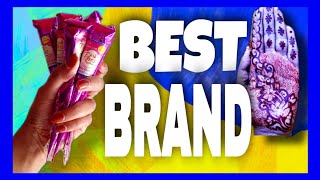 WHAT IS THE BEST HENNA CONE BRAND?//how to choosebestbridalhennamehndi cone?#organichennaconereveiw