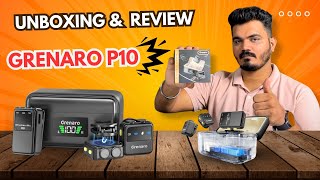 GRENARO P10 Wireless Mic Unboxing and Review | Grenaro P10 Mic Unboxing Review | Grenaro Mic